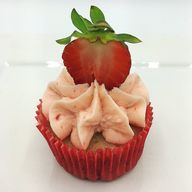 Strawberry Sensation Cupcake