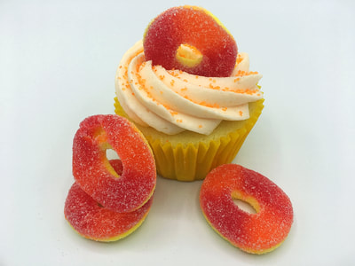 Peach Passion Cupcake
